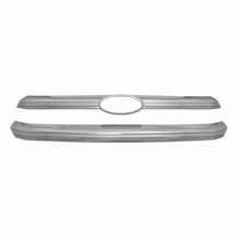 Coast To Coast IWCGI148 - Grille Insert Overlay Bar 2 Pc Chrome ABS