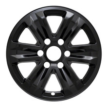 Coast To Coast IWCIMP387BLK - Wheel Cover 17 Inch 6 Spoke Gloss Black Set Of 4