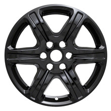 Coast To Coast IWCIMP395BLK - Wheel Cover 17 Inch 6 Spoke Gloss Black Set Of 4