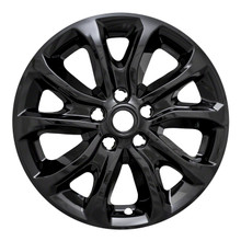 Coast To Coast IWCIMP409BLK - Wheel Cover 17 Inch 5 V-Spoke Gloss Black Set Of 4