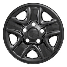 Coast To Coast IWCIMP77BLK - Wheel Cover 18 Inch 5 Spoke Gloss Black Set Of 4