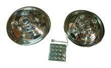 Coast To Coast IWCN17F05 - With 2 Front Wheel Liners/ 2 Rear Wheel Liners/ 4 Axle Covers/ 16 Jam Nuts