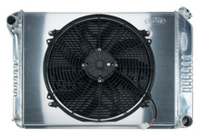Cold Case Radiators CHN548K - 68-79 Nova BB Aluminum Performance Radiator And 16 Inch Fan Kit MT