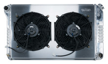 Cold Case Radiators CHC545K - 70-81 Camaro Aluminum Radiator And 12 Inch Fan Kit MT