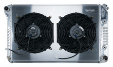 Cold Case Radiators CHC545AK - 70-81 Camaro Aluminum Radiator And 12 Inch Fan Kit AT