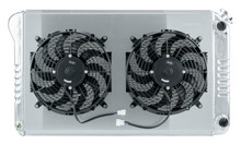Cold Case Radiators CHC557AK - 70-81 Camaro/Firebird LS Swap Aluminum Performance Radiator And 12 Inch Fan Kit