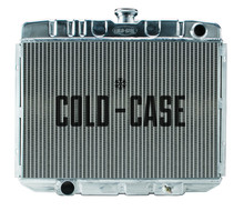 Cold Case Radiators FOM588 - 67-70 Mustang BB 24 Inch Aluminum Performance Radiator MT