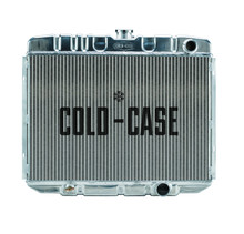 Cold Case Radiators FOM587A - 67-70 Mustang SB 24 Inch Aluminum Performance Radiator AT