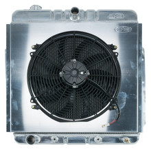 Cold Case Radiators FOT576AK - 53-56 Ford F100 Aluminum Performance Radiator And 16 Inch Fan Kit