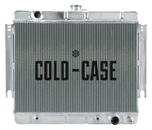 Cold Case Radiators CHI566A - 66-68 Impala Aluminum Radiator Stamped