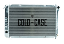 Cold Case Radiators FOM578 - 1971-1973 Ford Mustang V8 Aluminum Radiator 26 Inch Small Block Manual Transmission