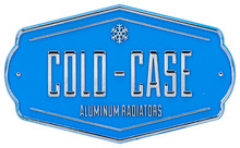 Cold Case Radiators CCBLUEMBLEM - Cold Case Logo Emblem Blue