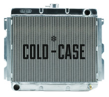 Cold Case Radiators MOP753 - 68-73 B,C,E Body BB Aluminum Performance Radiator MT 16x22 Inch