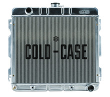 Cold Case Radiators MOP755A - 70-72 A,B Body SB Aluminum Performance Radiator AT 17x22 Inch