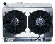 Cold Case Radiators GPG38ASK - 64-67 GTO w/ AC HO/SD 1.25 Inch Radiator KIT Automatic Transmission
