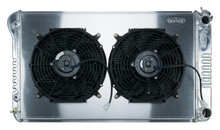 Cold Case Radiators GMA546AK - 68-72 A-Body LS SWAP Aluminum Radiator And Dual 12 Inch Fan Kit