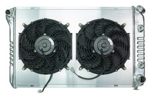 Cold Case Radiators GMB57AK - 1984-1987 Buick Regal Grand National Aluminum Radiator Auto Transmission Dual 12 Inch Fans