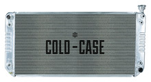 Cold Case Radiators GMT571A - 88-98 GM Truck 1500 w/ Oil Cooler Aluminum Radiator
