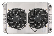 Cold Case Radiators LMM576K - 79-93 Mustang LS Swap Aluminum Radiator Kit