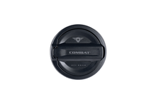 Combat Off Road 25-1070 - Jeep Fuel Door 20-Pres Wrangler JL Black Satin Finish Laser Etched Logo