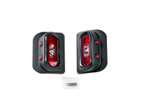 Combat Off Road 15-1050 - Jeep JK/JKU Wrangler Off Road LED Tail Light Kit Combat Offroad