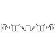 Cometic C15003-125 - AMC 390/401CI V8 .125in Fiber Intake Mani Gskt Set-Indy Head-1.20in x 2.30in Rect. Ports