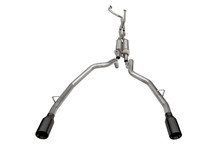 Corsa Performance 21189BPC - 2021-2024 Dodge Ram TRX Crew Cab Xtreme Catback Exhaust Dual Rear Black Tip