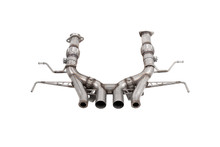 Corsa Performance 21113 - 23-25 Chevrolet Corvette C8 Z06 3in Valved Cat-Back Exhaust Muffler Delete Track Systemw/o Tip