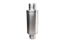 Corsa Performance PKM2002 - 3 Inch Exhaust Resonator Slip Fit Packed Resonator No Clamps 6-8 dB