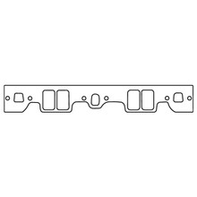 Cometic C5416-060 - Chevy Gen1 Small Block V8 .060in Fiber Intake Manifold Gasket Set-Brodix IK 180/RR 180 Heads