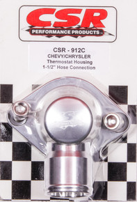 CSR Performance 912C - Swivel Thermostat Hsng. GM & Mopar 1-1/2in Hose