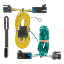 CURT 55540 - Custom Wiring, 4-Flat, Select Chevy Express, GMC Savana 1500, 2500, 3500, 4500