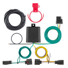 CURT 56331 - Custom Wiring, 4-Way Flat, Select Chrysler Town and Country, Dodge Grand Caravan