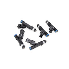 Deatschwerks 18U-09-0650-5 - 92-08 Volvo L5 Turbo White Block 650cc Injectors - Set of 5