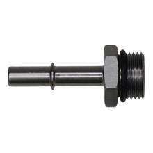 Deatschwerks 6-02-0125 - 10AN ORB Male to 3/8in Male EFI Quick Connect Adapter - Anodized DW Titanium