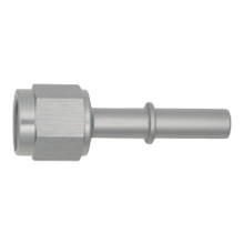 Deatschwerks 6-02-0130 - 6AN Female Flare Swivel to 5/16in Male EFI Quick Disconnect - Anodized DW Titanium