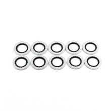 Deatschwerks 6-02-0334 - 8AN Rubber and Metal Crush Washer (Pack Of 10)