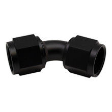 Deatschwerks 6-02-0214-B - 10AN Flare Female Swivel 45-Degree to 10AN Flare Female Swivel - Anodized Matte Black