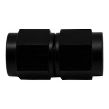 Deatschwerks 6-02-0209-B - 6AN Flare Female Swivel to 6AN Flare Female Swivel - Anodized Matte Black