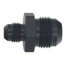 Deatschwerks 6-02-0205-B - 10AN Male Flare to 6AN Male Flare Reducer Straight - Anodized Matte Black