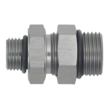 Deatschwerks 6-02-0424 - 6AN ORB Male to 8AN ORB Male Swivel Adapter - Anodized DW Titanium