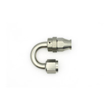 Deatschwerks 6-02-0857 - 8AN Female Swivel 180-Degree Hose End PTFE (Incl. 1 Olive Insert)