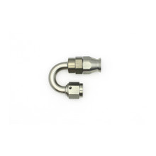 Deatschwerks 6-02-0853 - 6AN Female Swivel 180-Degree Hose End PTFE (Incl. 1 Olive Insert)