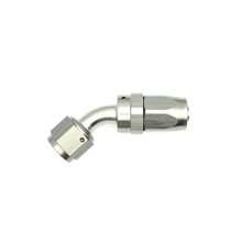 Deatschwerks 6-02-0806 - 8AN Female Swivel 45-Degree Hose End CPE