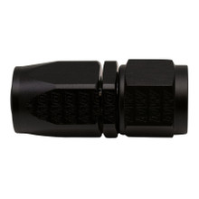 Deatschwerks 6-02-0805-B - 8AN Female Swivel Straight Hose End CPE - Anodized Matte Black