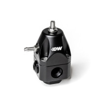 Deatschwerks 6-1002-FRB - DWR1000c Adjustable Fuel Pressure Regulator Dual 6AN Inlet and 6AN Outlet - Black