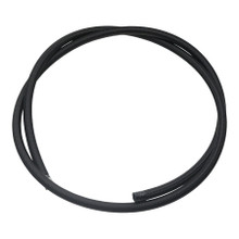 Deatschwerks 6-02-0865-6 - 8AN Black Nylon Braided PTFE Hose - 6ft
