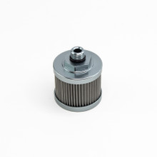 Deatschwerks 8-01-06100 - Stainless Steel 6AN 100 Micron Universal Fuel Pump Pre-Filter