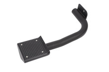 DEE ZEE DZ 6205F6 - Step Board - Side Box Step - Frame Mount - Driver Side - Aluminum - Black Powder Coat - 250 / 350 - Ford Fullsize Truck 2017-21 - Each