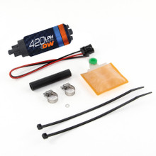 Deatschwerks 9-421-0883 - DW420 Series 420lph In-Tank Fuel Pump w/ Install Kit For Eclipse (All FWD) 90-94